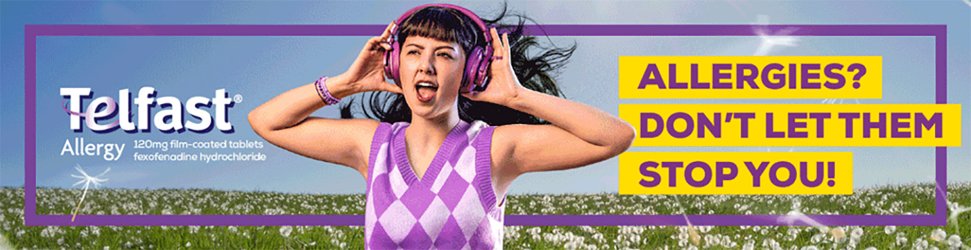 Telfast-D® provides fast allergy relief from blocked sinuses, congestion, blocked, stuffy or runny nose for adults and children over 12 years of age.